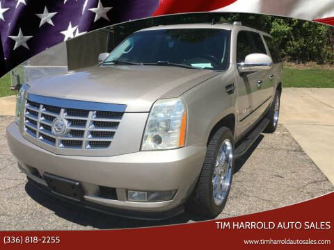 2008 Cadillac Escalade ESV for sale at Tim Harrold Auto Sales in Wilkesboro NC