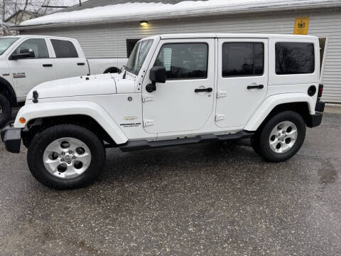 2014 Jeep Wrangler Unlimited for sale at Skelton's Foreign Auto LLC in West Bath ME