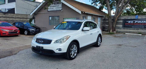 2010 Infiniti EX35 for sale at EL PRIMO AUTO GROUP LLC in Dallas TX