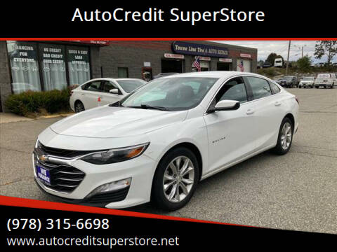 2020 Chevrolet Malibu for sale at AutoCredit SuperStore in Lowell MA