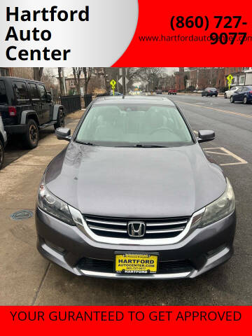 2015 Honda Accord for sale at Hartford Auto Center in Hartford CT