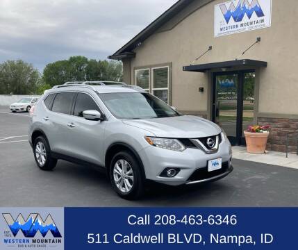 2016 Nissan Rogue for sale at Western Mountain Bus & Auto Sales in Nampa ID