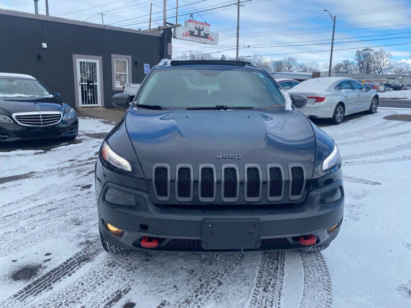 2016 Jeep Cherokee for sale at Castle Cars Inc. in Lansing MI