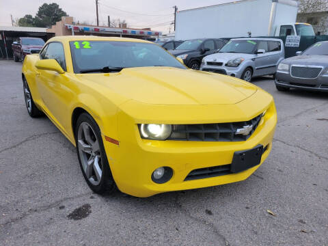 2012 Chevrolet Camaro for sale at Texas Auto Credit LLC in El Paso TX