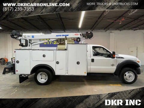 2015 Ford F-550 Super Duty for sale at DKR INC in Arlington TX