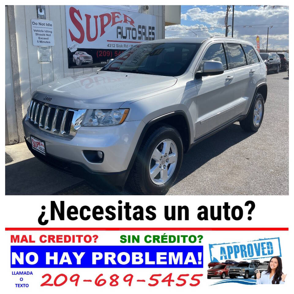 2012 Jeep Grand Cherokee for sale at Super Auto Sales Modesto in Modesto, CA