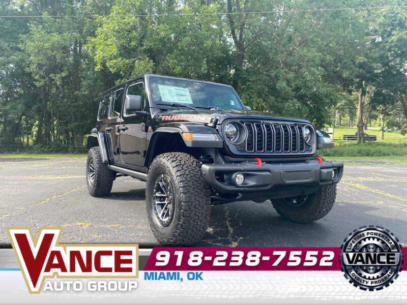 2024 Jeep Wrangler for sale at Vance Fleet Services in Guthrie OK