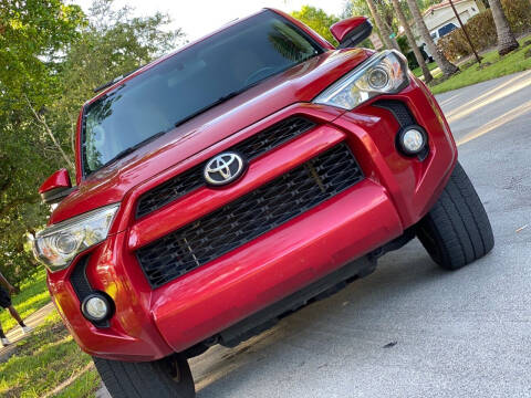 2014 Toyota 4Runner for sale at HIGH PERFORMANCE MOTORS in Hollywood FL