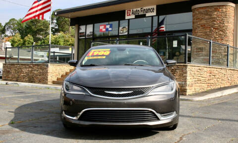 2015 Chrysler 200 for sale at EZ AUTO FINANCE in Charlotte NC