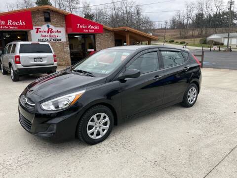 2017 Hyundai Accent for sale at Twin Rocks Auto Sales LLC in Uniontown PA