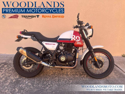 2023 Royal Enfield Scram 411 White Flame