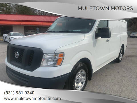 2016 Nissan NV for sale at Muletown Motors in Columbia TN