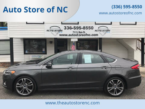 2020 Ford Fusion for sale at Auto Store of NC in Walnut Cove NC