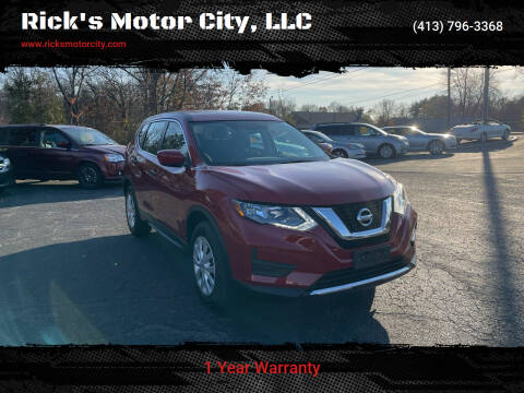 2017 Nissan Rogue for sale at Rick's Motor City, LLC in Springfield MA
