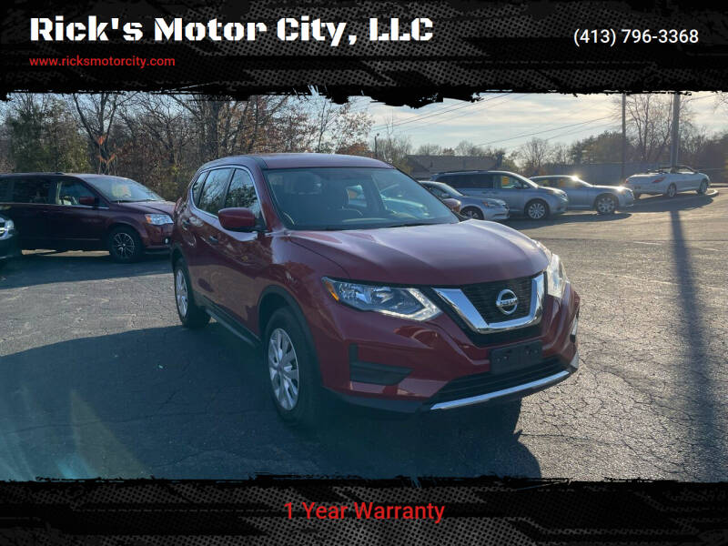 2017 Nissan Rogue for sale at Rick's Motor City, LLC in Springfield MA