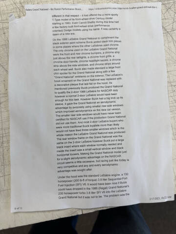 1986 Buick LeSabre Custom