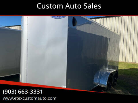 2025 Continental Cargo 7x16 Enclosed Trailer for sale at Custom Auto Sales - TRAILERS in Longview TX