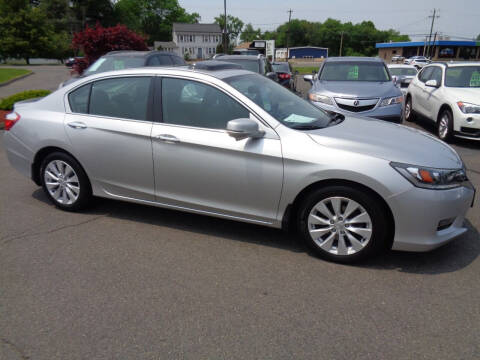 2015 Honda Accord for sale at BETTER BUYS AUTO INC in East Windsor CT