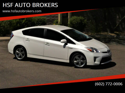 2013 Toyota Prius for sale at HSF AUTO BROKERS in Phoenix AZ