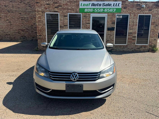 2013 Volkswagen Passat for sale at LEAF AUTO SALE LLC in Lubbock, TX