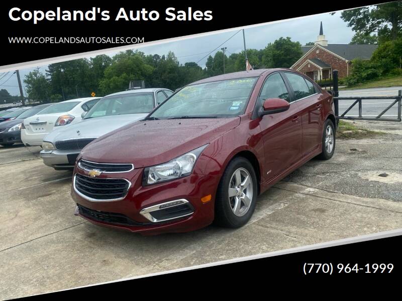 2016 Chevrolet Cruze Limited for sale at Copeland's Auto Sales in Union City GA