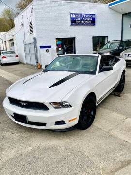 2012 Ford Mustang for sale at Best Choice Auto Sales in Virginia Beach VA