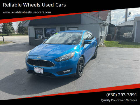 2016 Ford Focus for sale at Reliable Wheels Used Cars in West Chicago IL