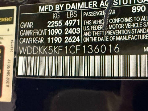 2012 Mercedes-Benz E-Class E 350