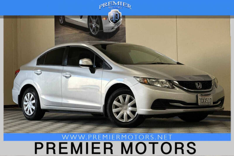 2013 Honda Civic for sale at Premier Motors in Hayward CA