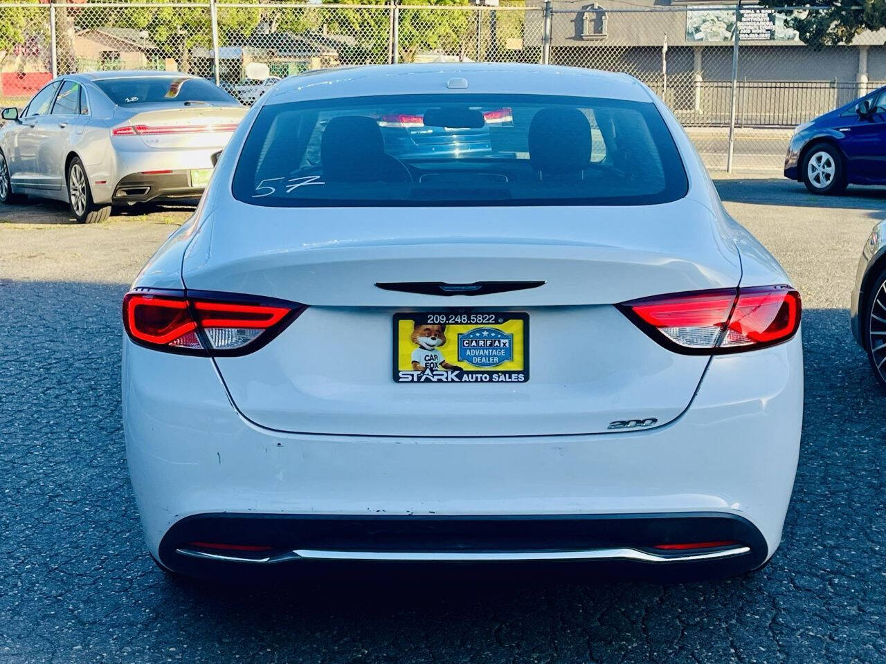 2015 Chrysler 200 for sale at STARK AUTO SALES INC in Modesto, CA