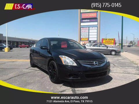 2012 Nissan Altima for sale at Escar Auto in El Paso TX