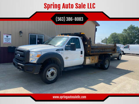 2012 Ford F-550 Super Duty for sale at Spring Auto Sale LLC in Davenport IA