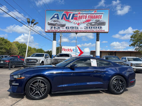 2020 Ford Mustang for sale at ANF AUTO FINANCE in Houston TX