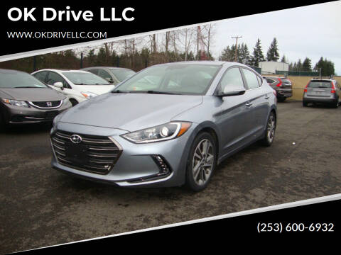 2017 Hyundai Elantra for sale at OK Drive LLC in Federal Way WA