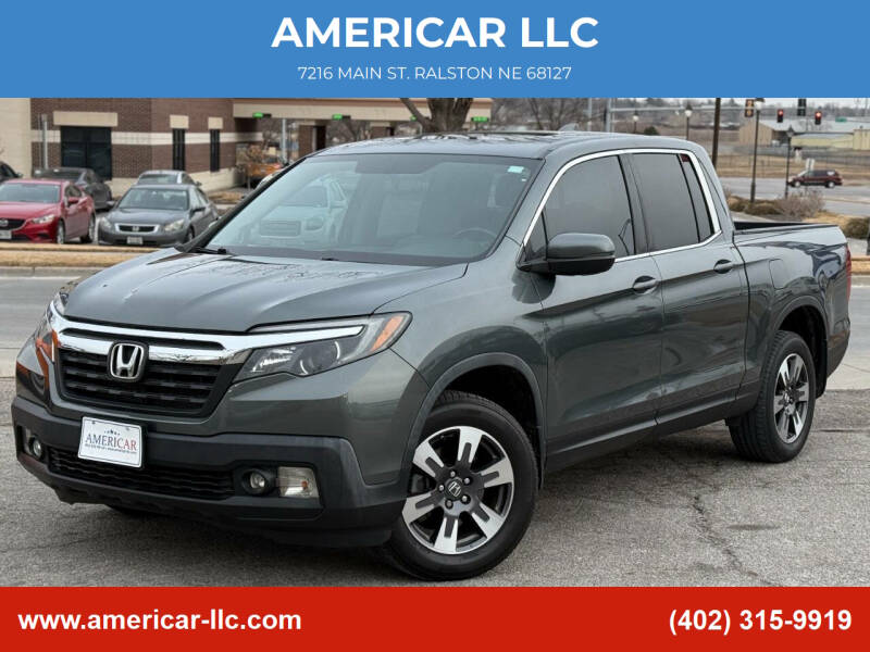 2019 Honda Ridgeline for sale at AMERICAR LLC in Omaha NE