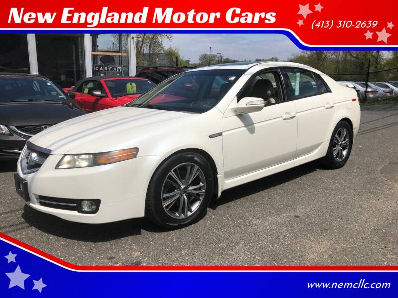 2008 Acura TL for sale at New England Motor Cars in Springfield MA
