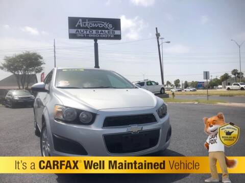 2015 Chevrolet Sonic for sale at AutoWorks Auto Sales in Corpus Christi TX