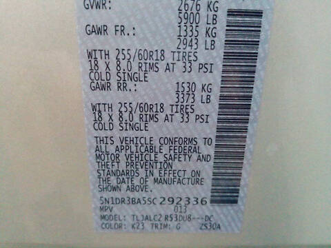 2025 Nissan Pathfinder SV