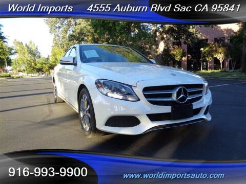 2017 Mercedes-Benz C-Class for sale at World Imports in Sacramento CA