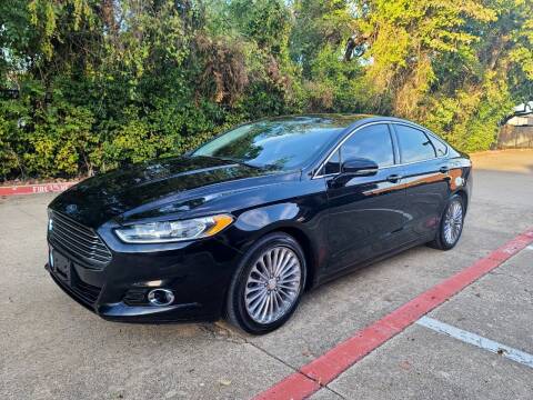 2016 Ford Fusion for sale at DFW Autohaus in Dallas TX