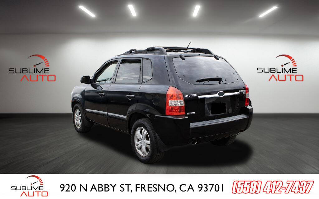 2006 Hyundai TUCSON for sale at SUBLIME AUTO in Fresno, CA