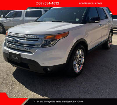 2014 Ford Explorer for sale at Acadiana Cars in Lafayette LA