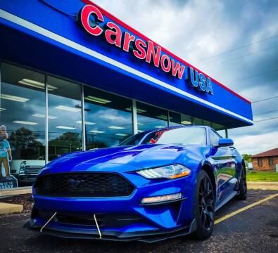 2018 Ford Mustang for sale at CarsNowUsa LLc in Monroe MI