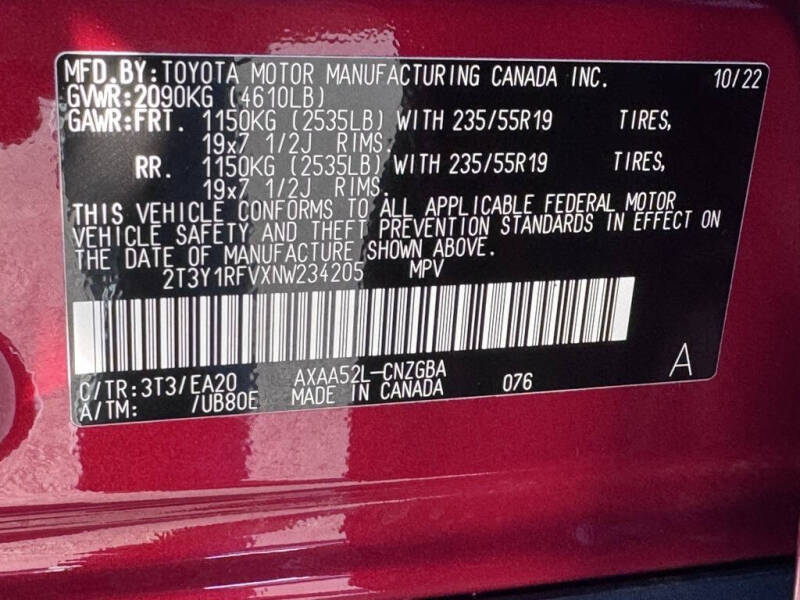 2022 Toyota RAV4 Limited