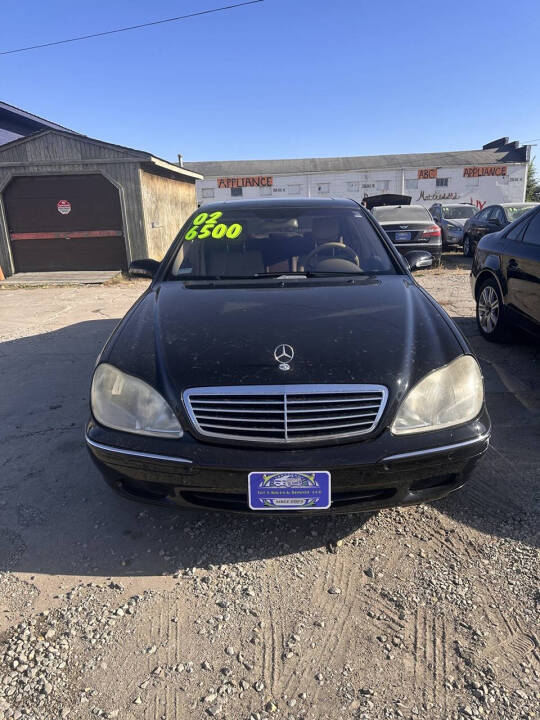 2002 Mercedes-Benz S-Class for sale at Tut's Sales & Service LLC in Waterloo, IA