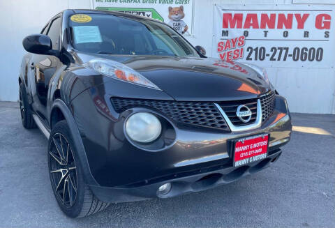 2013 Nissan JUKE for sale at Manny G Motors in San Antonio TX