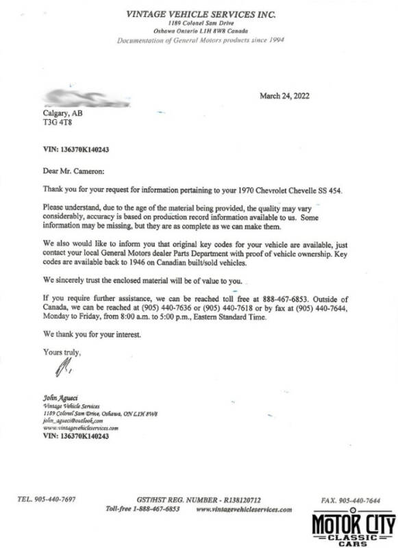 1970 Chevrolet Chevelle