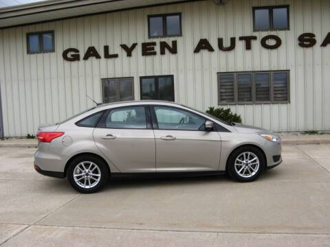 2016 Ford Focus for sale at Galyen Auto Sales in Atkinson NE