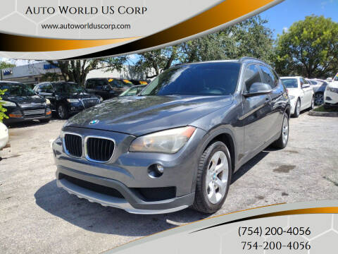 2015 BMW X1 for sale at Auto World US Corp in Plantation FL