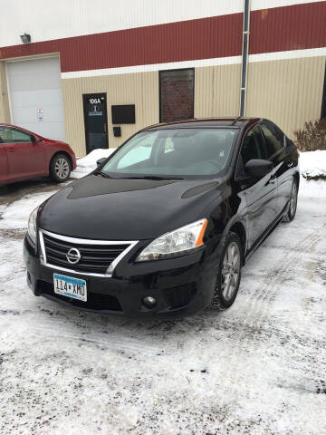 2014 Nissan Sentra for sale at Specialty Auto Wholesalers Inc in Eden Prairie MN